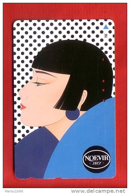 Japan Japon Telefonkarte Phonecard -  Noevir  Women Frau Femme Girl Parfum Kosmetik Perfume - Perfume