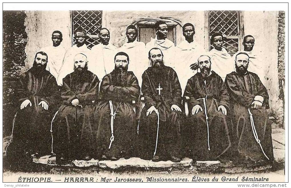 ETHIOPIE- HARRAR / MGR JAROSSEAU,MISSIONNAIRES.E LEVES DU GRAND SEMINAIRE - Ethiopia