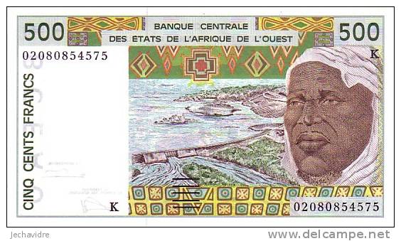 SENEGAL   500 Francs  Emission De 2002   Pick 710 Km     ***** BILLET  NEUF ***** - Senegal