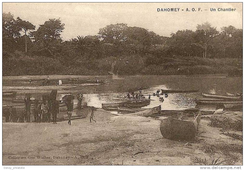 DAHOMEY-UN CHANTIER - Dahomey