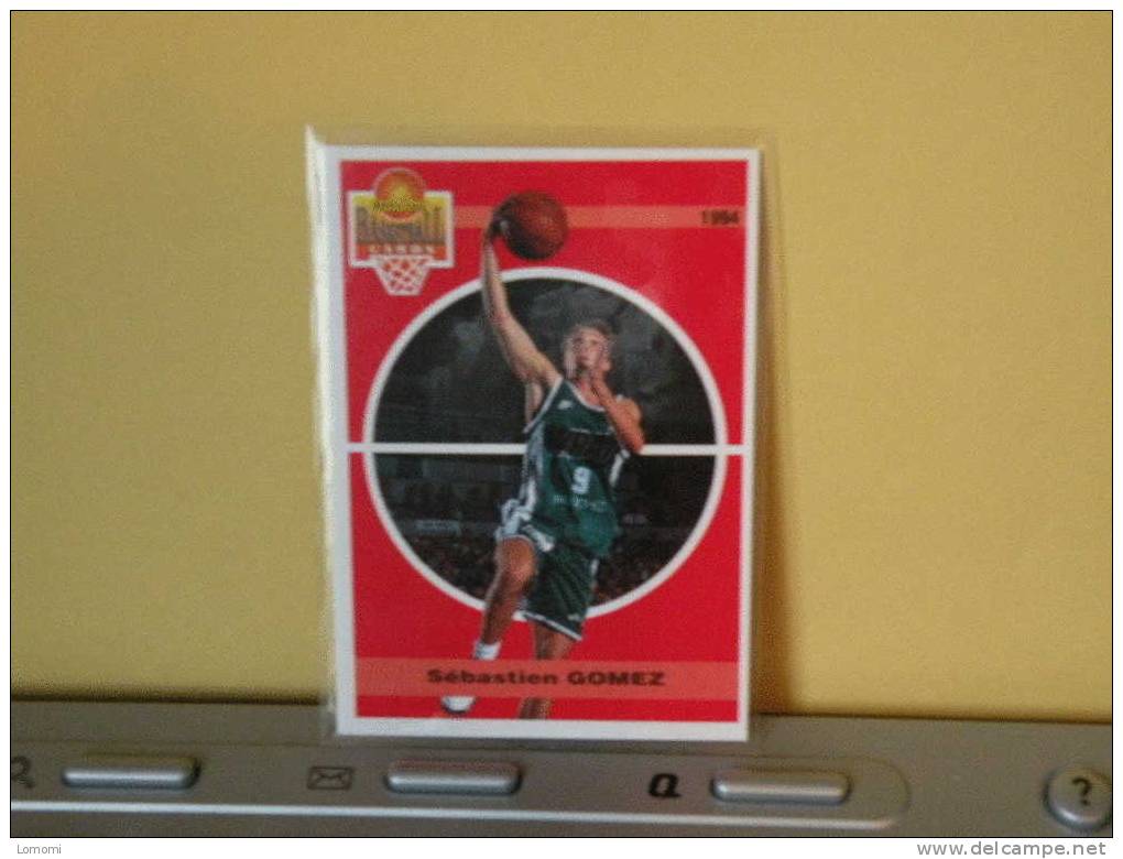 Carte  Basketball, 1994 équipe Pau Orthez - Sebastien GOMEZ  - N° 104  - 2scan - Habillement, Souvenirs & Autres