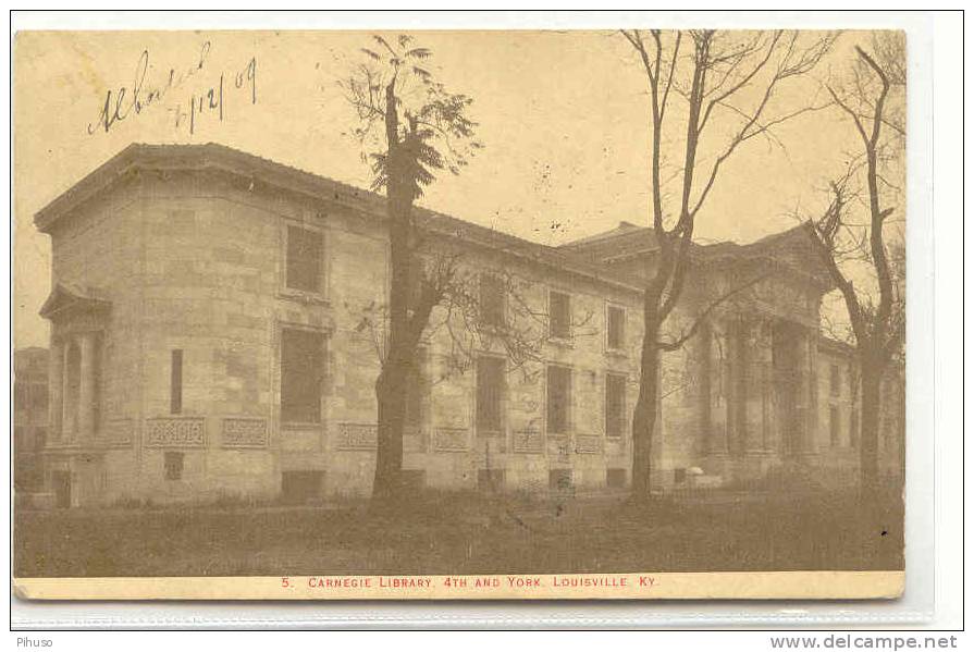 US-292   LOUISVILLE : Carnegie Library - Altri & Non Classificati