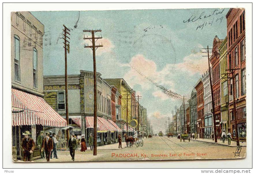 US-227   PADUCAH : Broadway, East At Fourth Street - Andere & Zonder Classificatie
