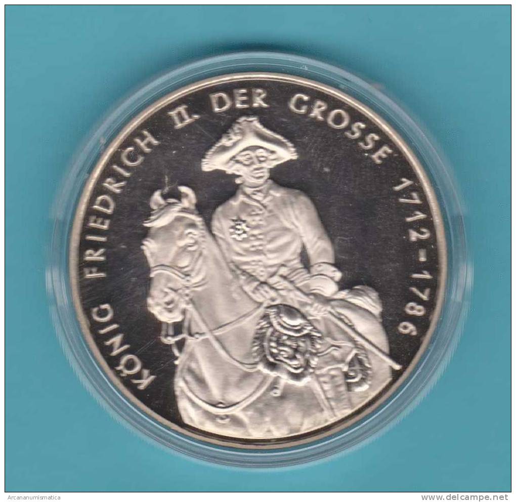 AUSTRIA   MEDALLA  PLATA/SILVER PROOF  UNC/SC  "KÖNIG FRIEDRICH II"    DL-7229 - Otros & Sin Clasificación