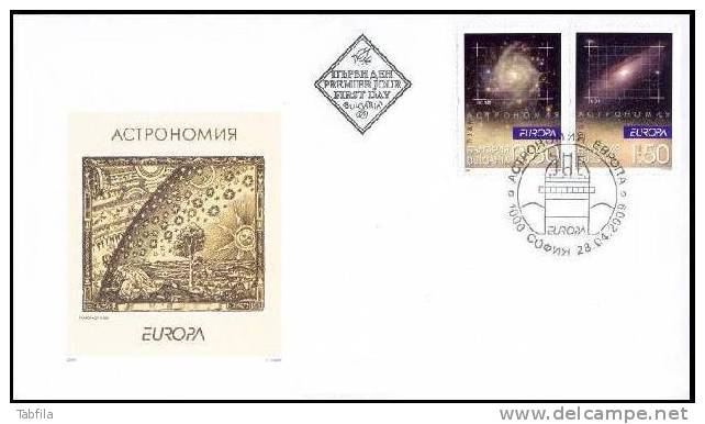 BULGARIA / BULGARIE - 2009 - Europe - Astronomie - FDC - 2009