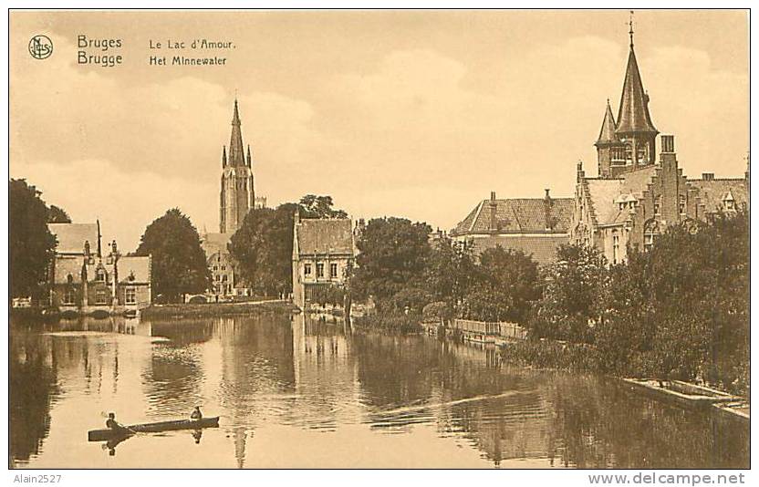 BRUGGE - Het Minnewater (Edit. Librairie-Papeterie Centrale, Bruges) - Brugge