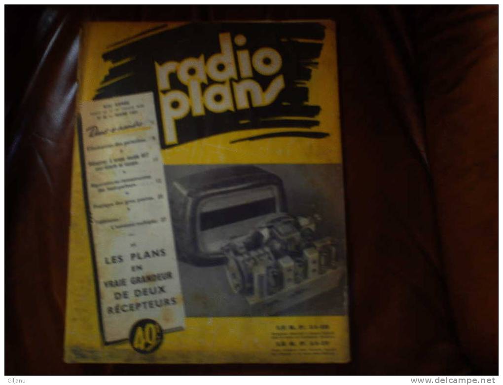 RADIO PLANS   N 41  ANNEE 03/1951 - Ciencia
