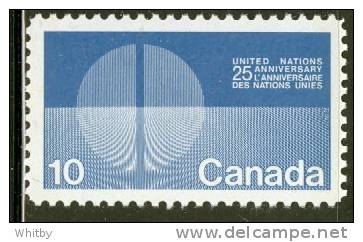 1970 10 Cent United Nations Issue  #513 MNH - Unused Stamps