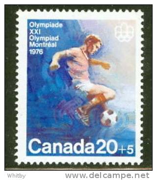 1976 20 + 5 Cent SoccerSemi Postal Issue  #B12 MNH - Neufs