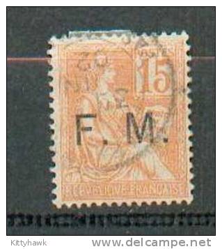 FR 116 - YT FM 1 Obli - Timbres De Franchise Militaire