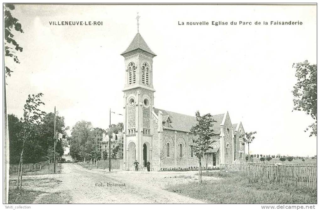 VILLENEUVE-le-ROI - La Nouvelle Eglise Du Parc De La Faisanderie - Villeneuve Le Roi