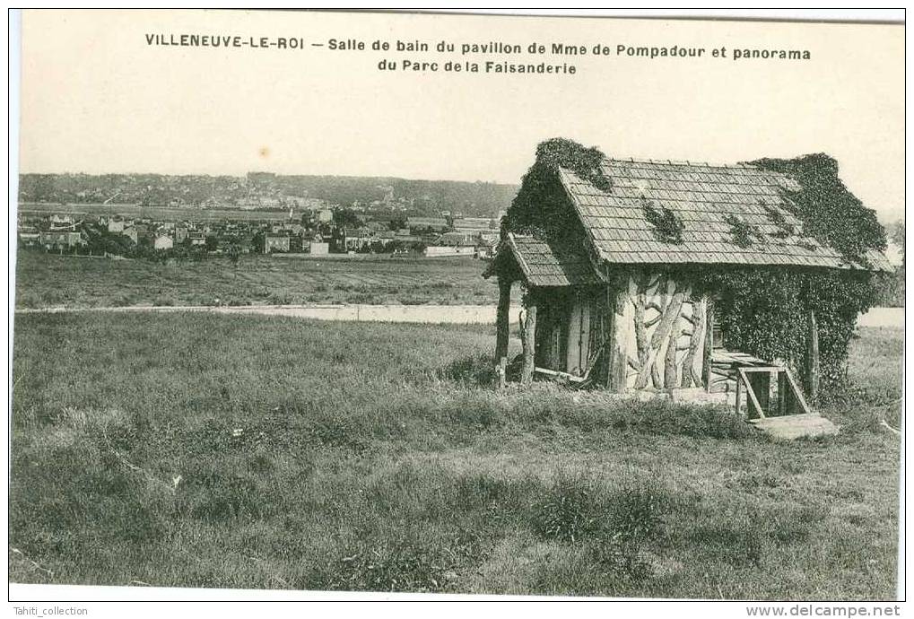 VILLENEUVE-le-ROI - Salle De Bain Du Pavillon De Mme De Pompadour..... - Villeneuve Le Roi