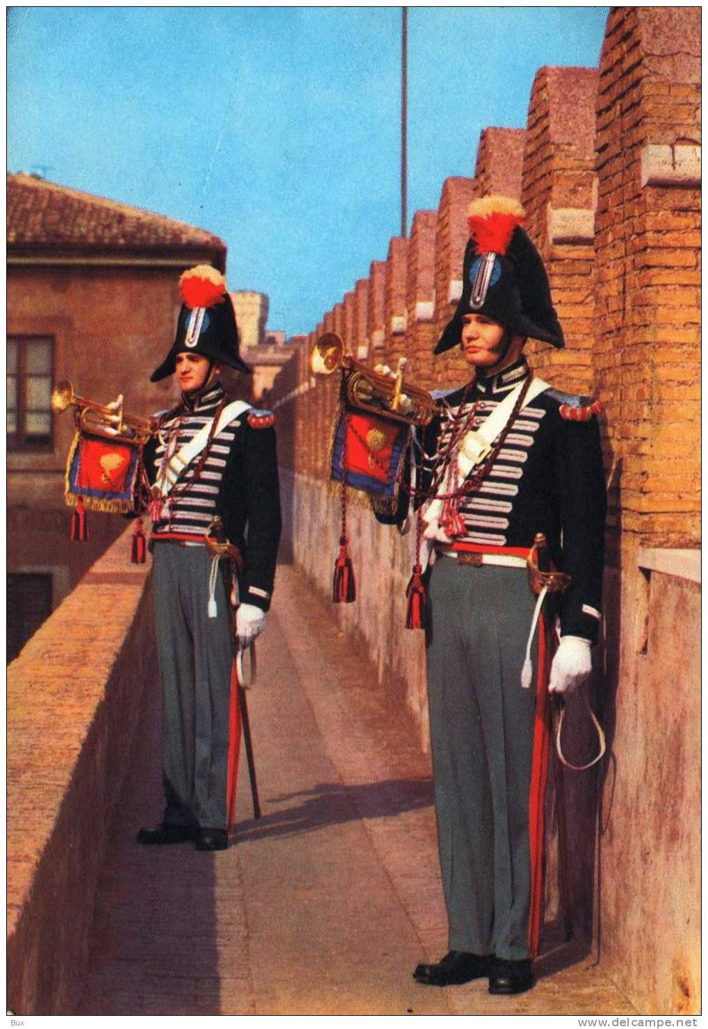 150° ANNUALE ARMA DEI CARABINIERI  ANNO 1964 UNIFORME  MILITARE CARABINIERE  VIAGGIATA FORMATO GRANDE OPACO - Uniforms