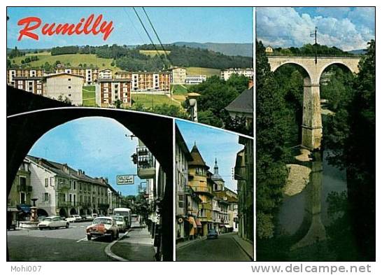 "RUMILLY" (74-HTE SAVOIE), CPSM VOYAGÉE - Rumilly