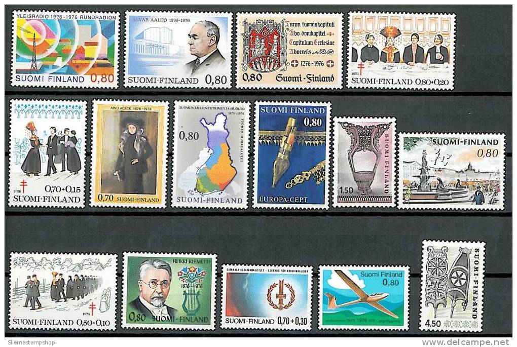 FINLAND - 1975/76 SELECTION  20 STAMPS - Unused Stamps