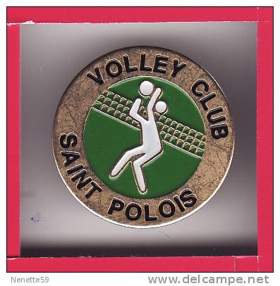 Pin´s  SAINT POL SUR MER VOLLEY CLUB  ( Dép 59 ) - Volleybal