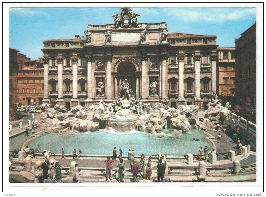 ROMA.1973 Fontana Di Trevi (animation) - Fontana Di Trevi