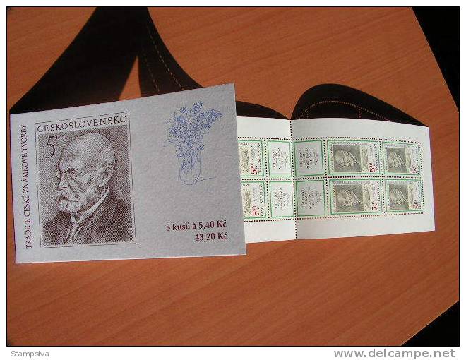 == CSR  MH Jirasek  ,  Tradice , Only 50 .000 Units Issued ** MNH - Blocks & Kleinbögen