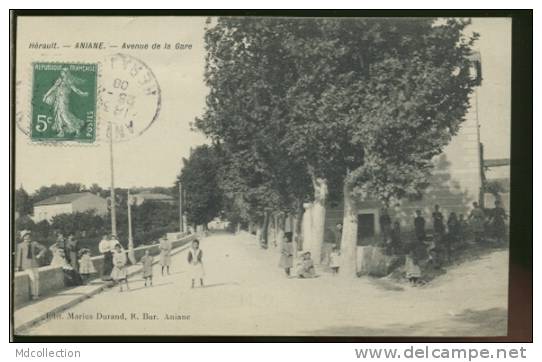 34 ANIANE /  Avenue De La Gare  / - Aniane