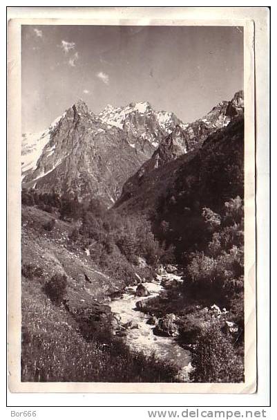 GOOD USSR POSTCARD 1960 - Abkhazia - Dombai-Ulgen - Good Stamped - Georgien