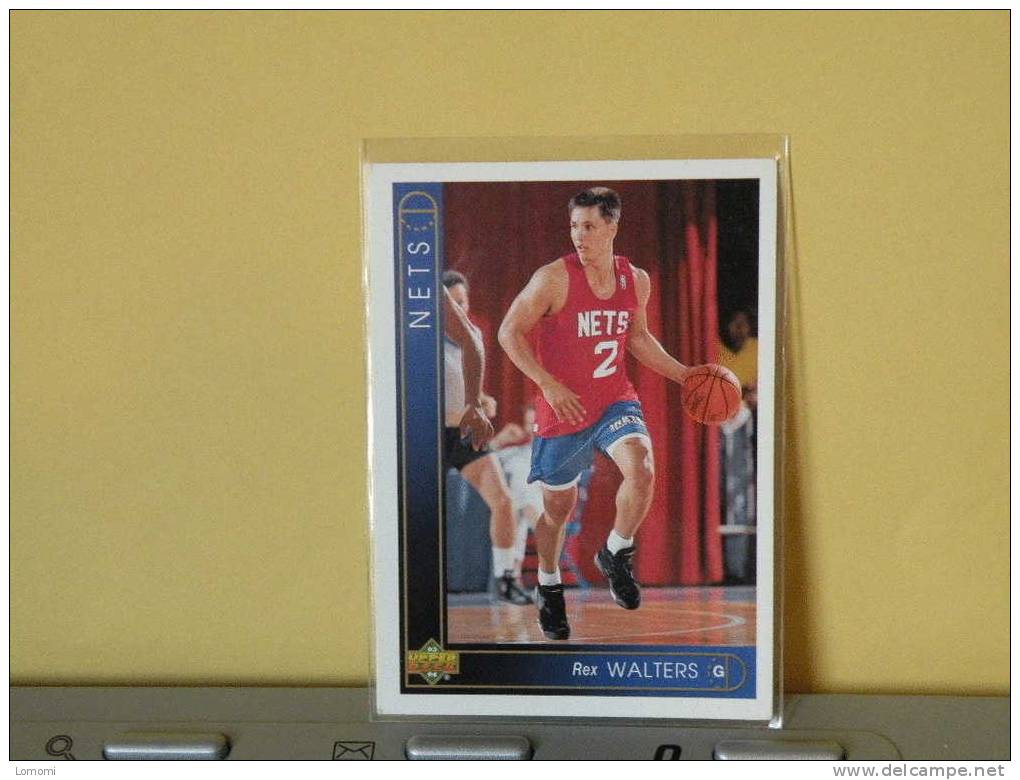 *Carte  Basketball, 1992/93/94 - REX WALTERS - N° 95 - 2 Scan - New Jersey Nets