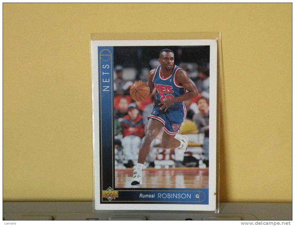 *Carte  Basketball, 1992/93/94 - Rumeal Robinson - N° 30 - 2 Scan - New Jersey Nets