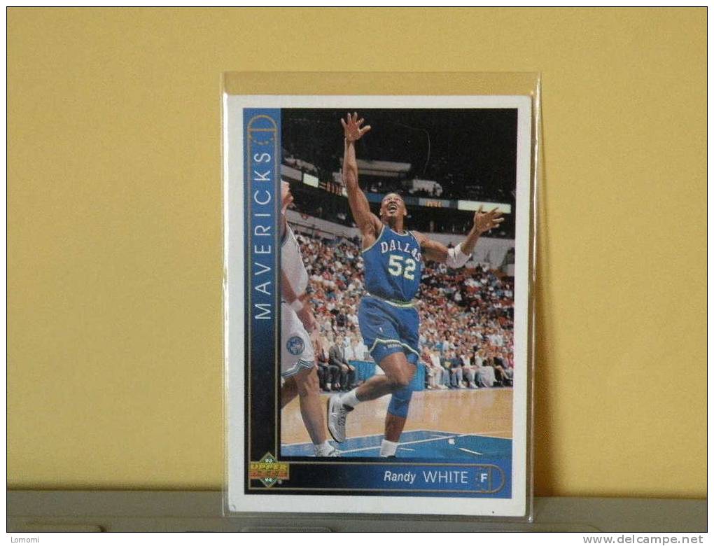 *Carte  Basketball, 1992/93/94 - Randy White - N° 159 - 2 Scan - Dallas Mavericks