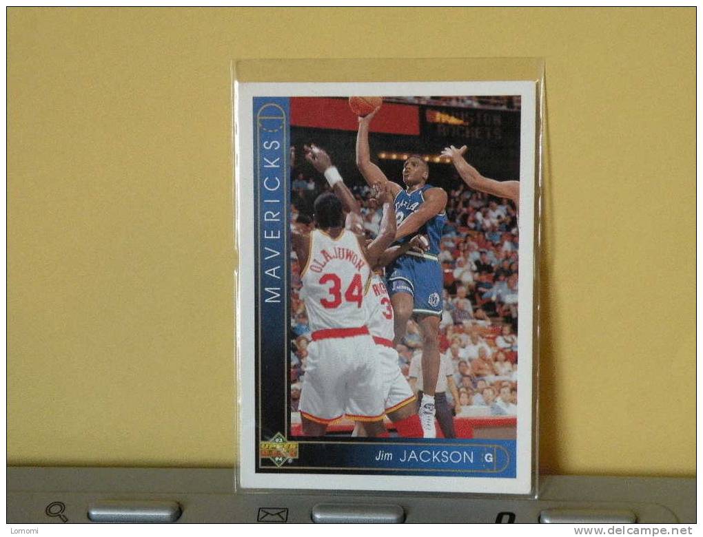 *Carte  Basketball, 1992/93/94 - Jim Jackson - N° 24 - 2 Scan - Dallas Mavericks