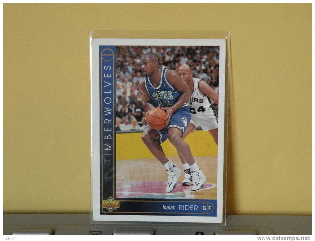 *Carte  Basketball, 1992/93/94 - Isaiah RIDER - N° 119  - 2 Scan - Minnesota Timberwolves