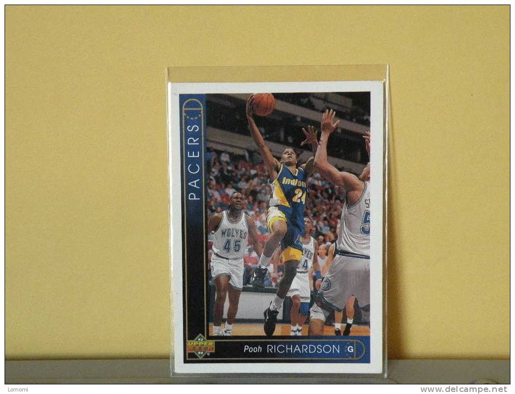 *Carte  Basketball, 1992/93/94/95 - POOH  RICHARDSON - N° 164 - 2 Scan - Indiana Pacers