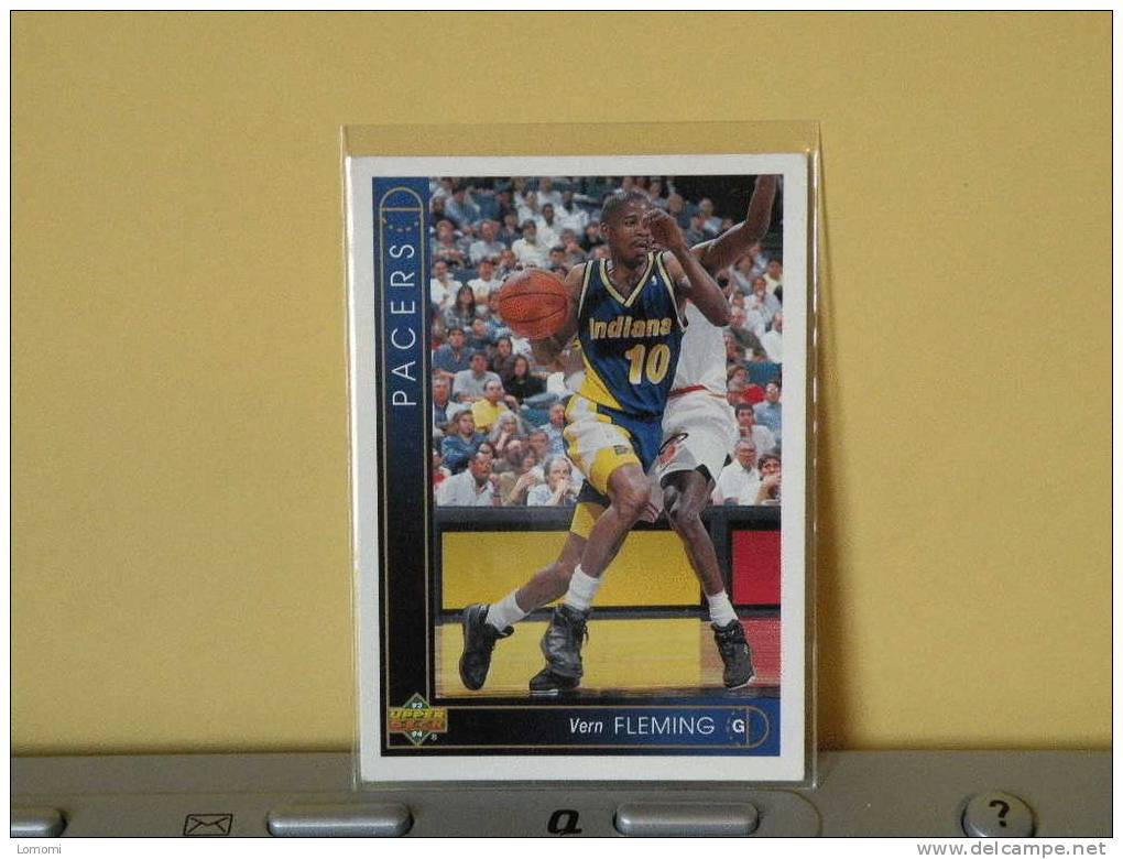 *Carte  Basketball, 1992/93/94/95 - Vern FLEMING - N° 13 - 2 Scan - Indiana Pacers
