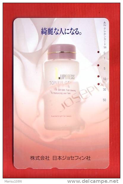 Japan Japon Telefonkarte Phonecard - Parfum Kosmetik Perfume Cosmetics Cosmétique - Profumi