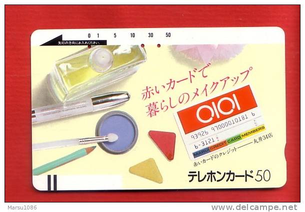 Japan Japon Telefonkarte Phonecard -    Parfum Kosmetik Perfume Cosmetics Cosmétique Balken - 110 - 1317 - Parfum