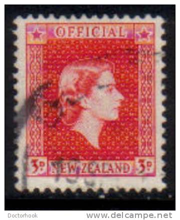 NEW ZEALAND  Scott #  O 103  F-VF USED - Dienstzegels