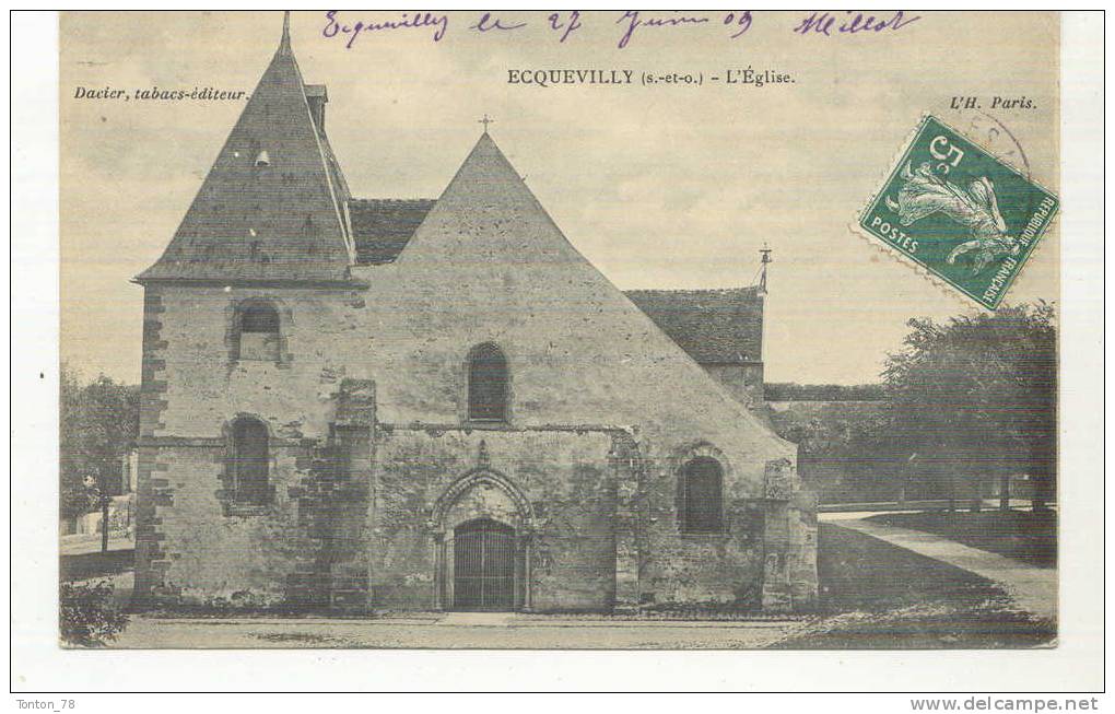 ECQUEVILLY  -  L´ ÉGLISE - Altri & Non Classificati