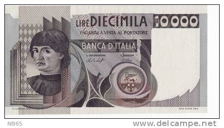 REPUBBLICA ITALIANA - MACCHIAVELLI LIRE 10000 ANNO  29/12/1978 - 10.000 Lire