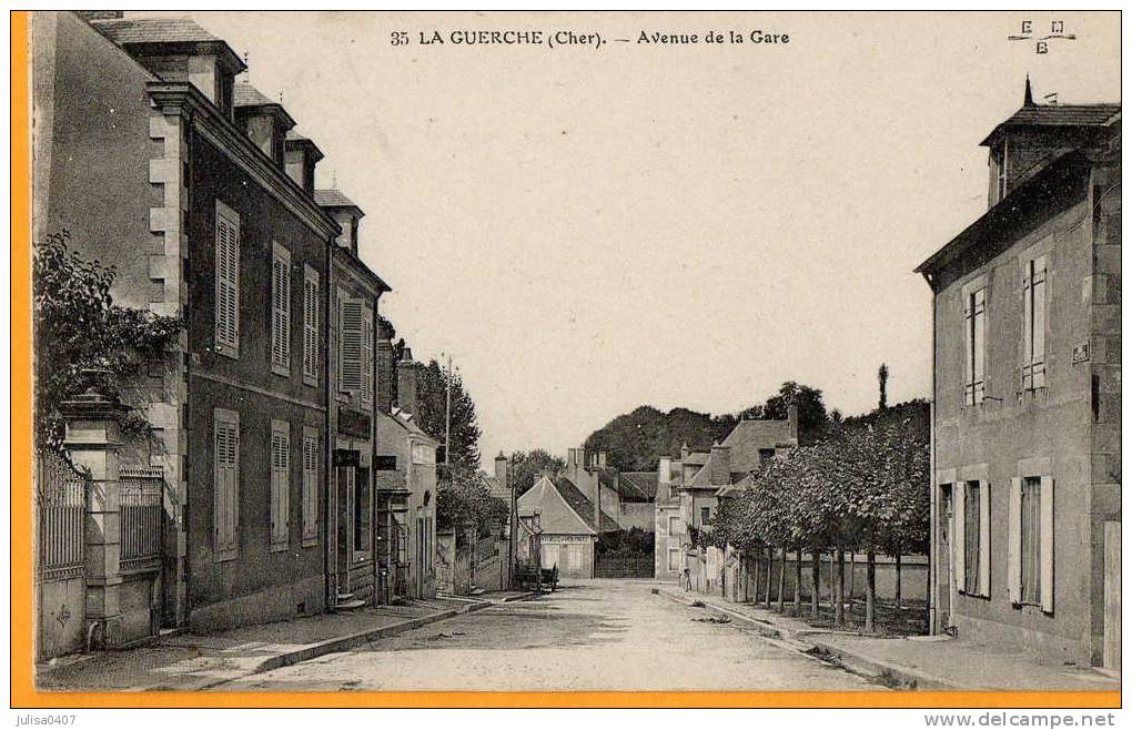 LA GUERCHE SUR L'AUBOIS (18) Avenue De La Gare - La Guerche Sur L'Aubois