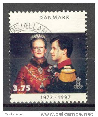 Denmark 1997 Mi. 1143  3.75 Kr 25th Year Of Reign Of Regentschaft Von Queen Margrethe II - Oblitérés