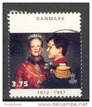 Denmark 1997 Mi. 1143  3.75 Kr 25th Year Of Reign Of Regentschaft Von Queen Margrethe II - Oblitérés
