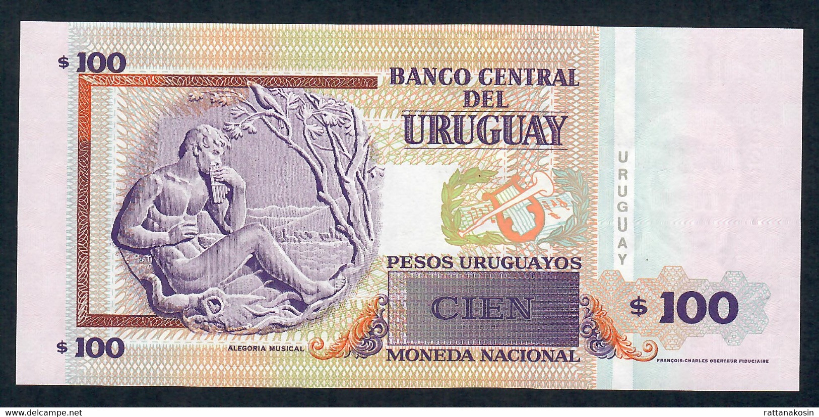 URUGUAY  P85   100   PESOS    2003    UNC. - Uruguay
