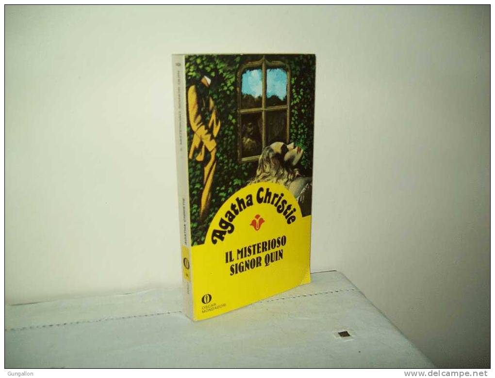 Oscar Mondadori "Agatha Christie" N. 80  Il Misterioso Signor Quin. - Policíacos Y Suspenso