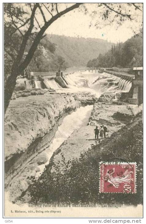 La Perte Du Rhone à Bellegarde - Les Barrages  - Oz128 - Bellegarde-sur-Valserine