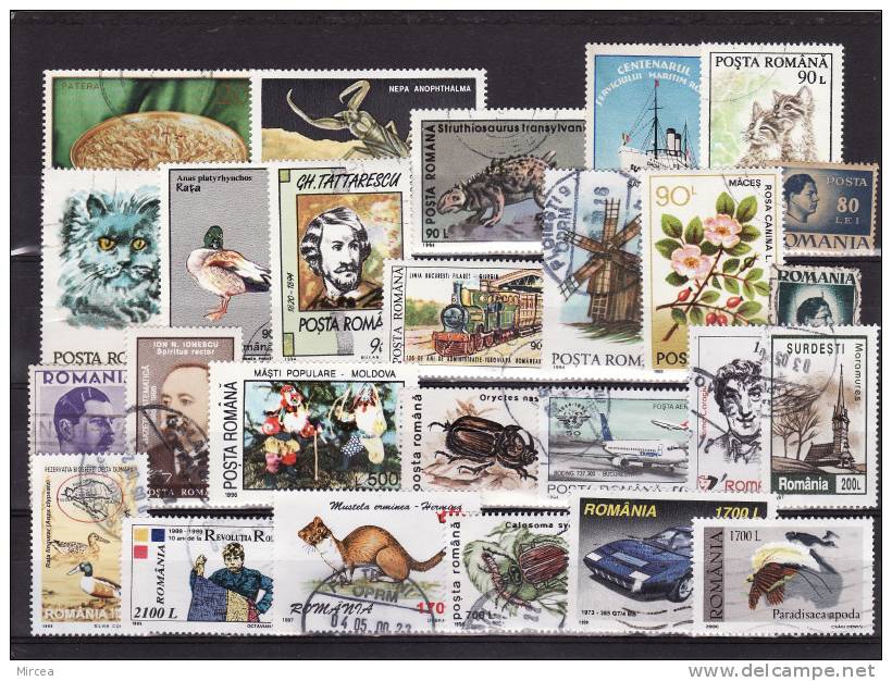 M-4345 - Petit Lot Timbres Roumanie + 1bloc Surprise(le Bloc N´est Pas Dans L´image). - Sammlungen