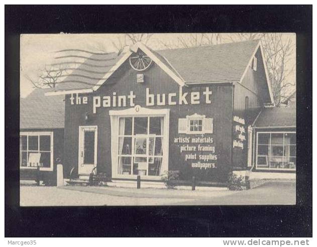 The Paint Bucket Westport , Conn Telephone 2,6269 Artits Materials...édit.rozen & Co  Belle Carte - Otros & Sin Clasificación