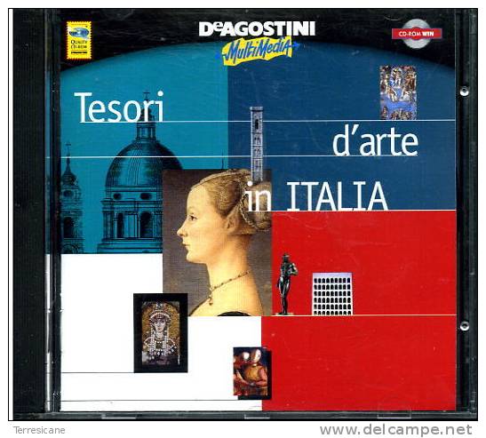 CD ROM TESORI D´ARTE IN ITALIA DE AGOSTINI - CDs