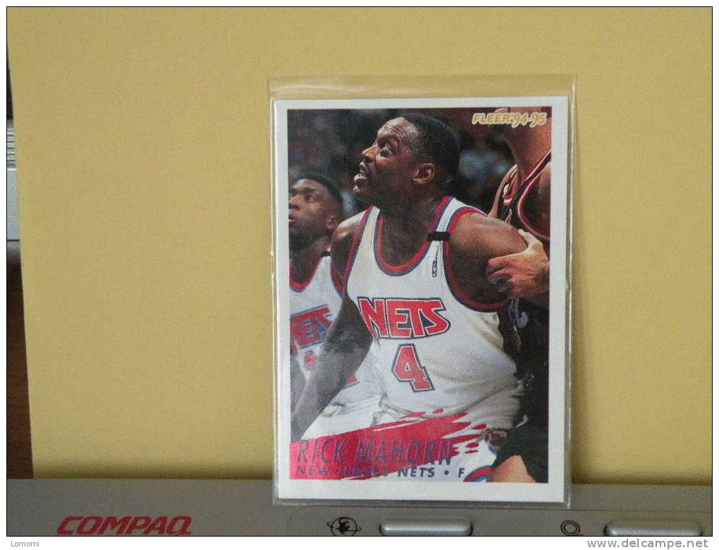 Carte  Basketball US 1992/93/94/95/96 - Rik MAHORN - N° 330 - 2 Scan - New Jersey Nets