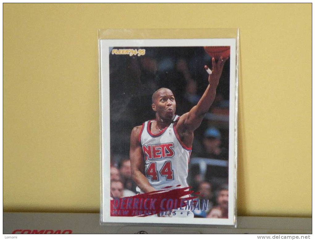 Carte  Basketball US 1992/93/94/95/96 - Derrick COLEMAN - N° 146 - 2 Scan - New Jersey Nets