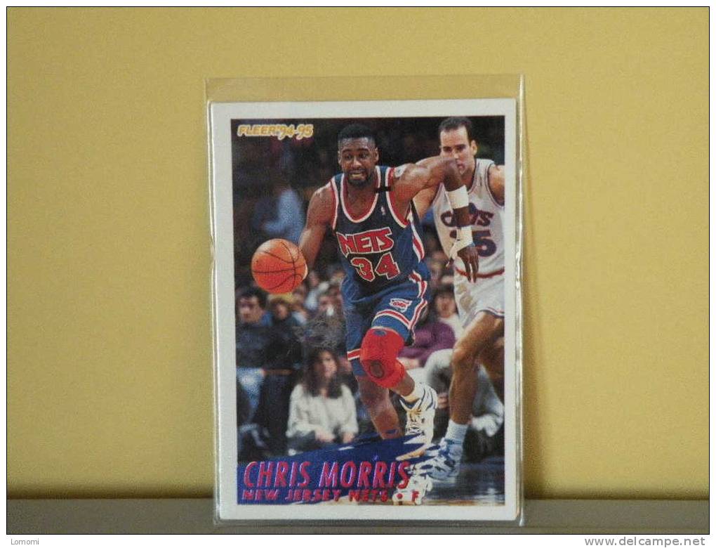 Carte  Basketball US 1992/93/94/95/96 - Chris MORRIS - N° 151 - 2 Scan - New Jersey Nets