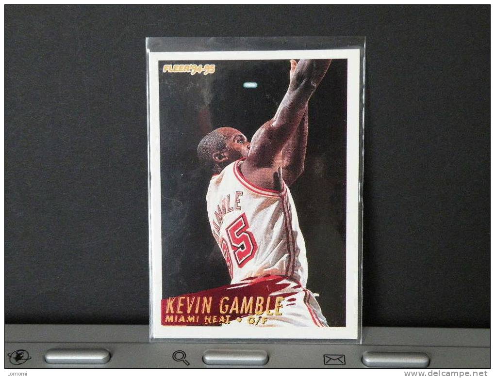 Carte  Basketball US 1992/93/94/95/96 - Kevin GAMBLE - N° 311 - 2 Scan - Miami Heat