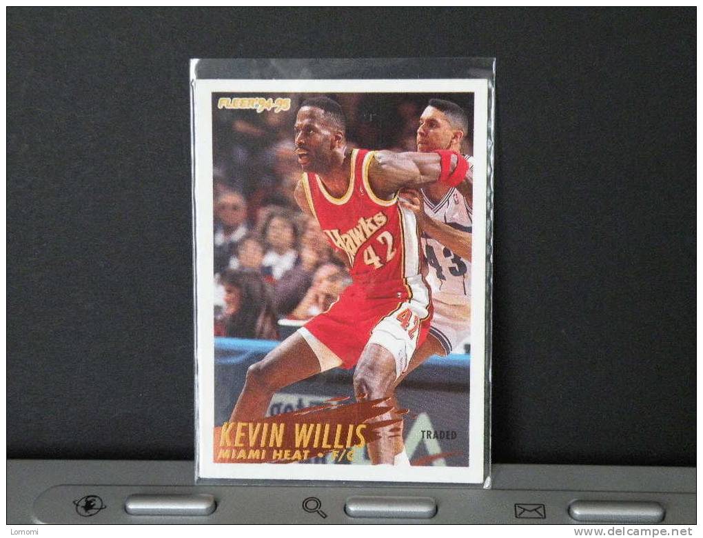 Carte  Basketball US 1992/93/94/95/96 - Kevin WILLIS - N° 126 - 2 Scan - Miami Heat